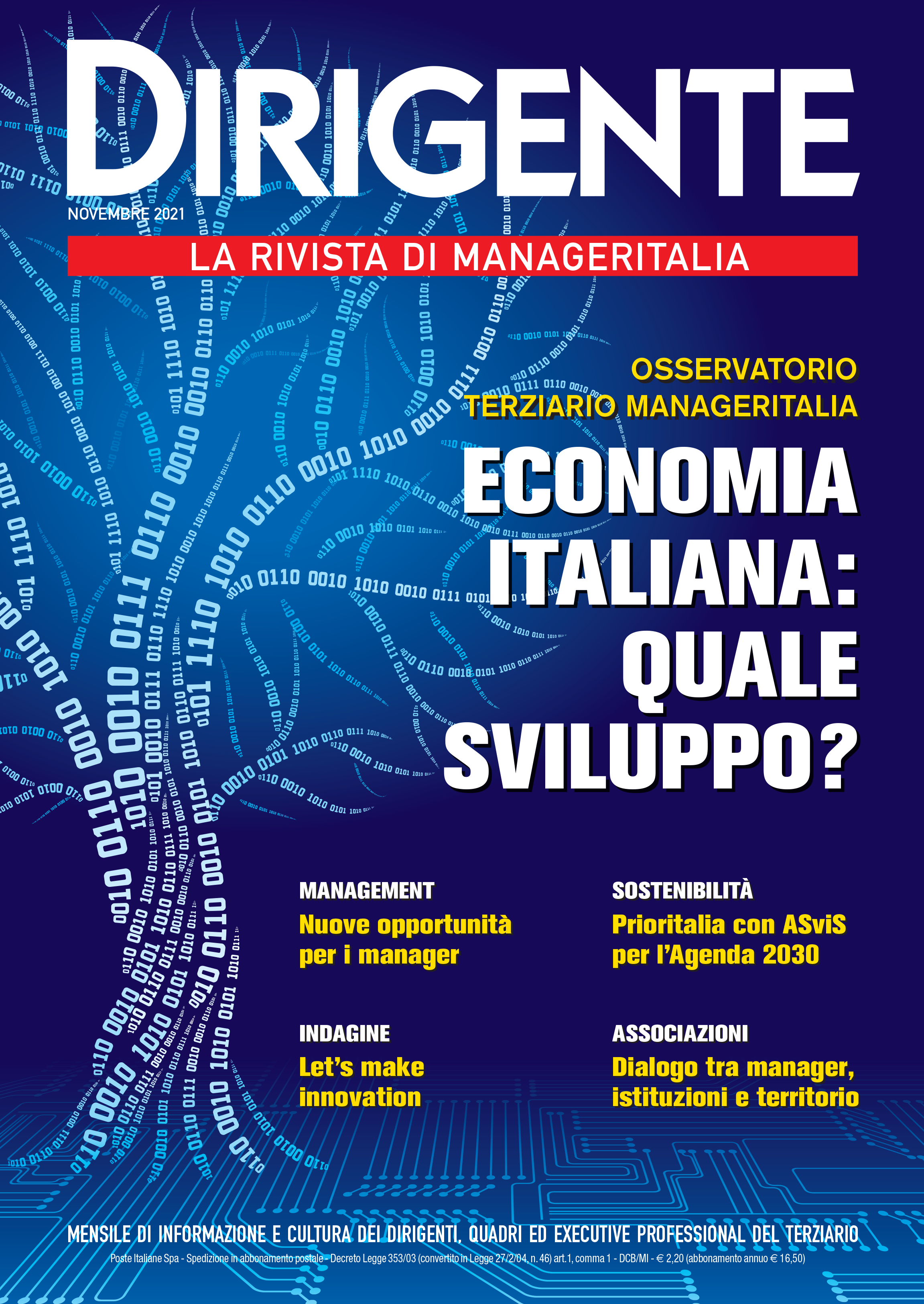 copertina Dirigente novembre 2021