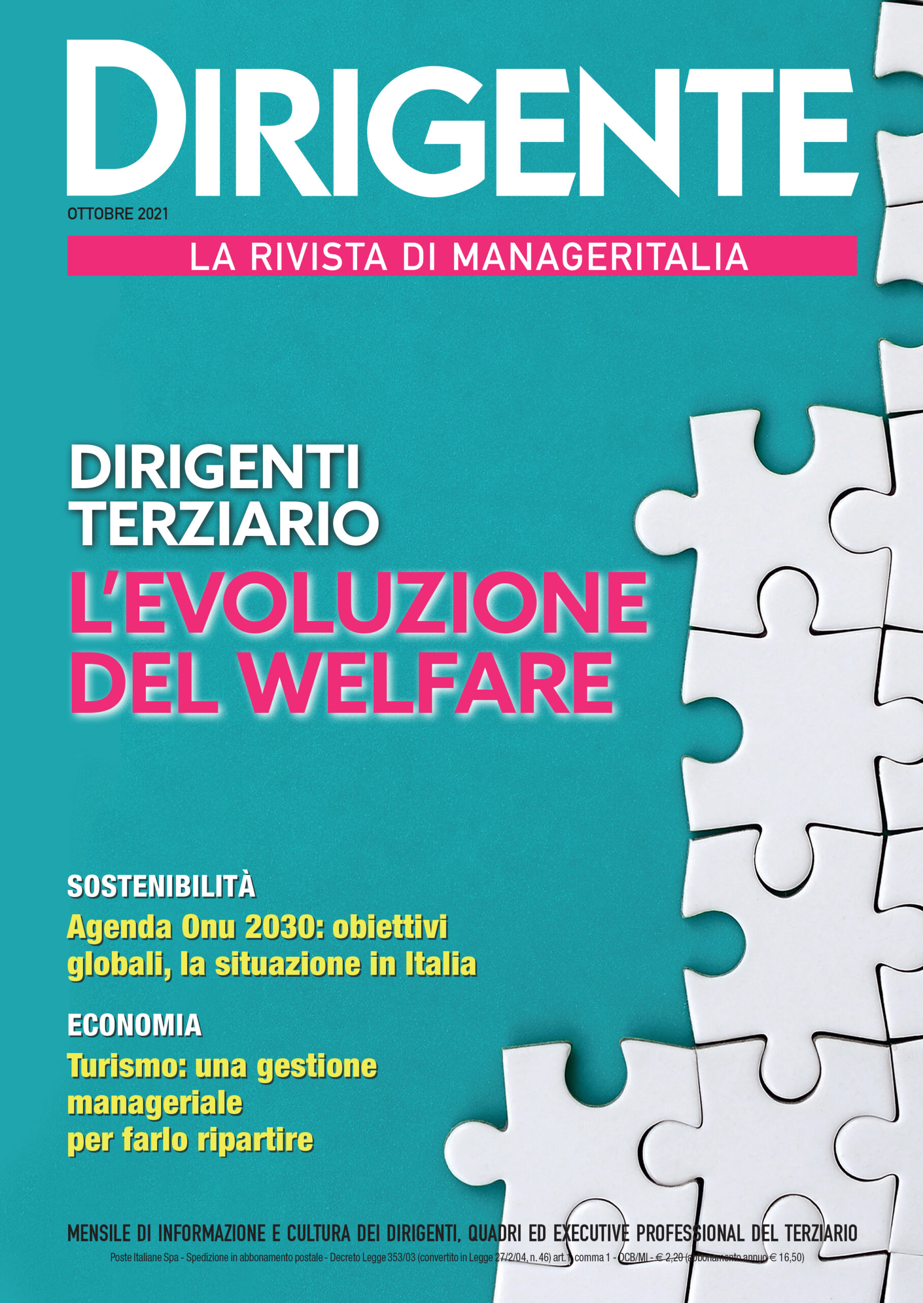 copertina Dirigente ottobre 2021