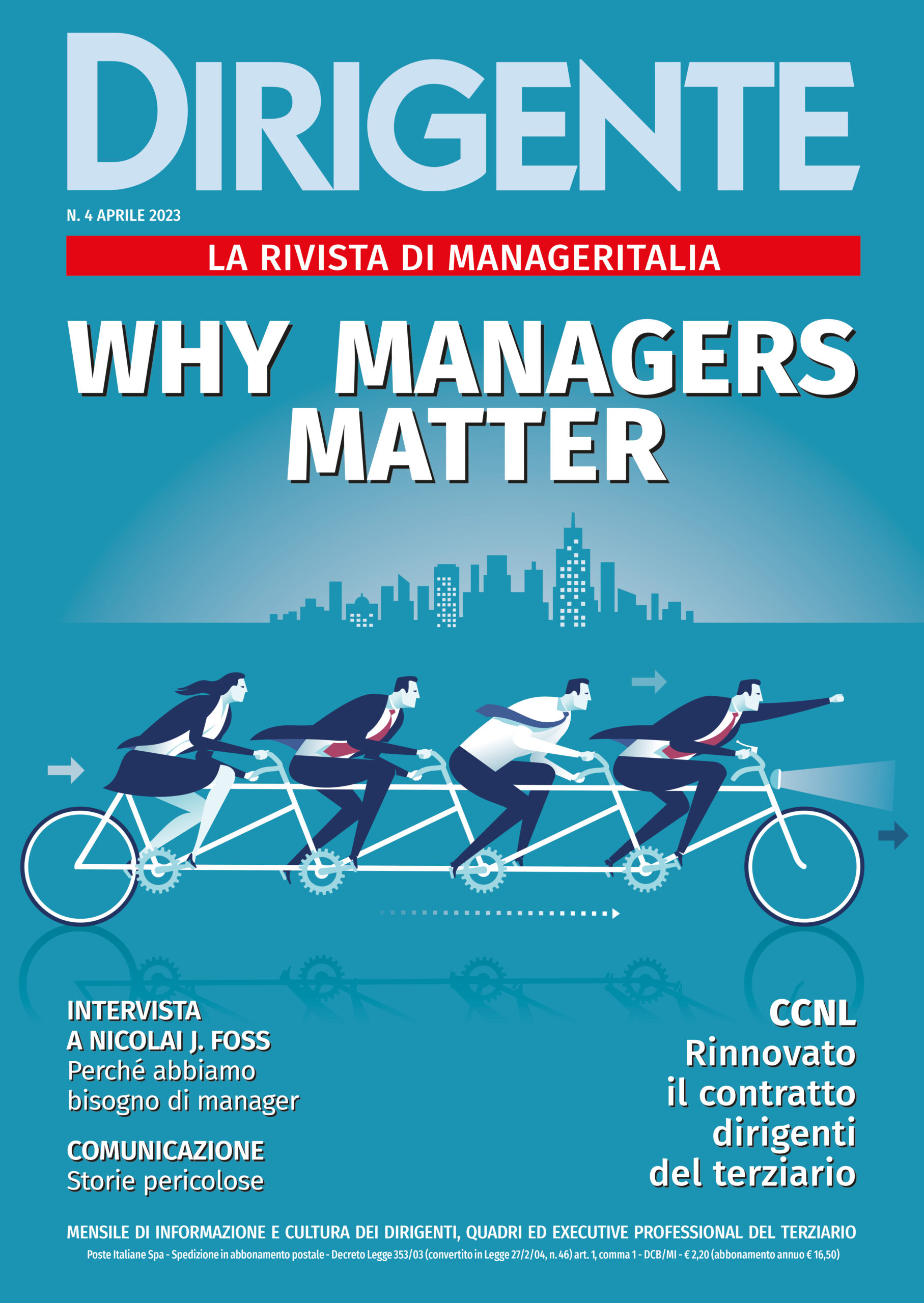 Copertina Dirigente aprile 2023