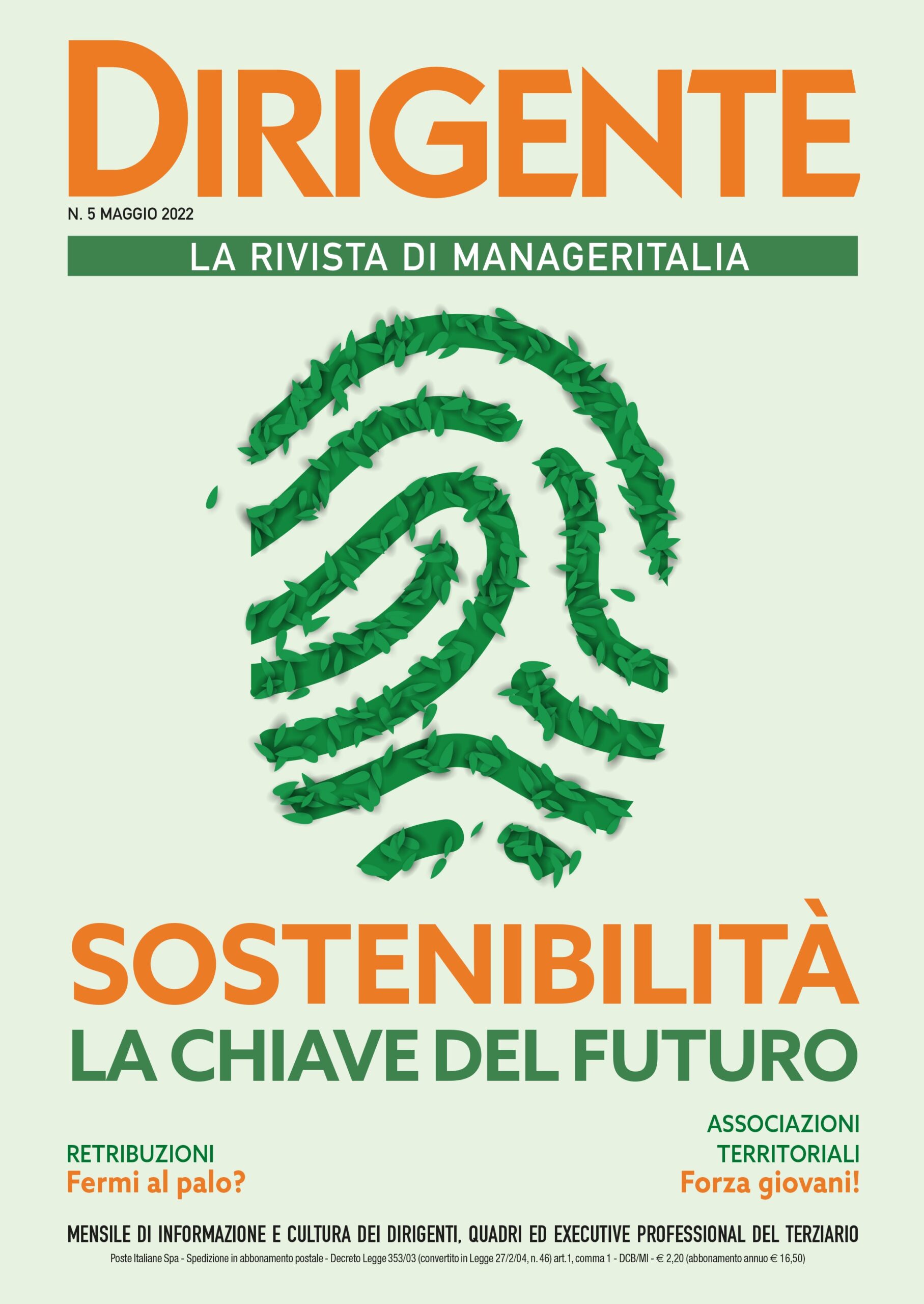 copertina Dirigente maggio 2022