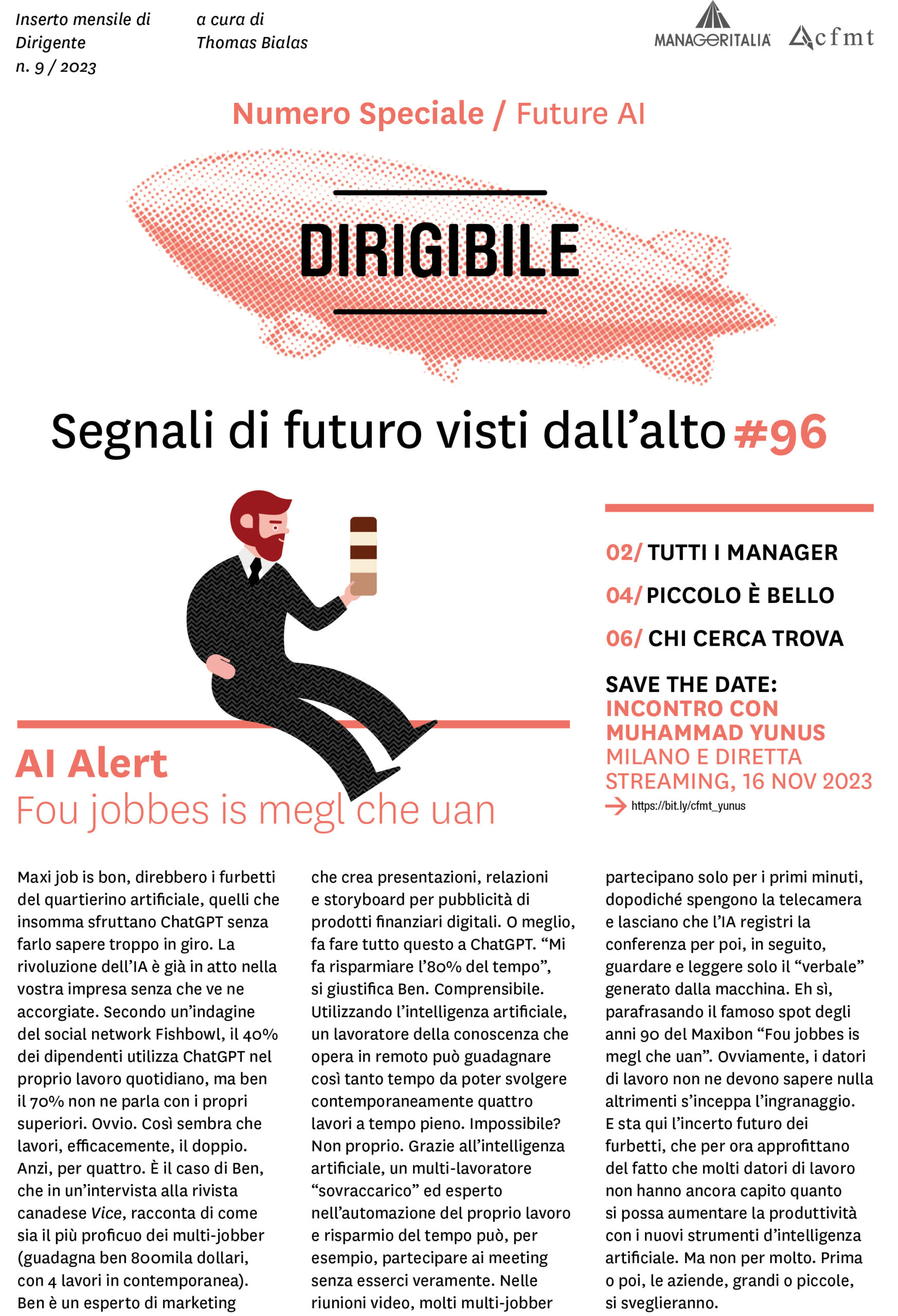 copertina Dirigibile 96-2023