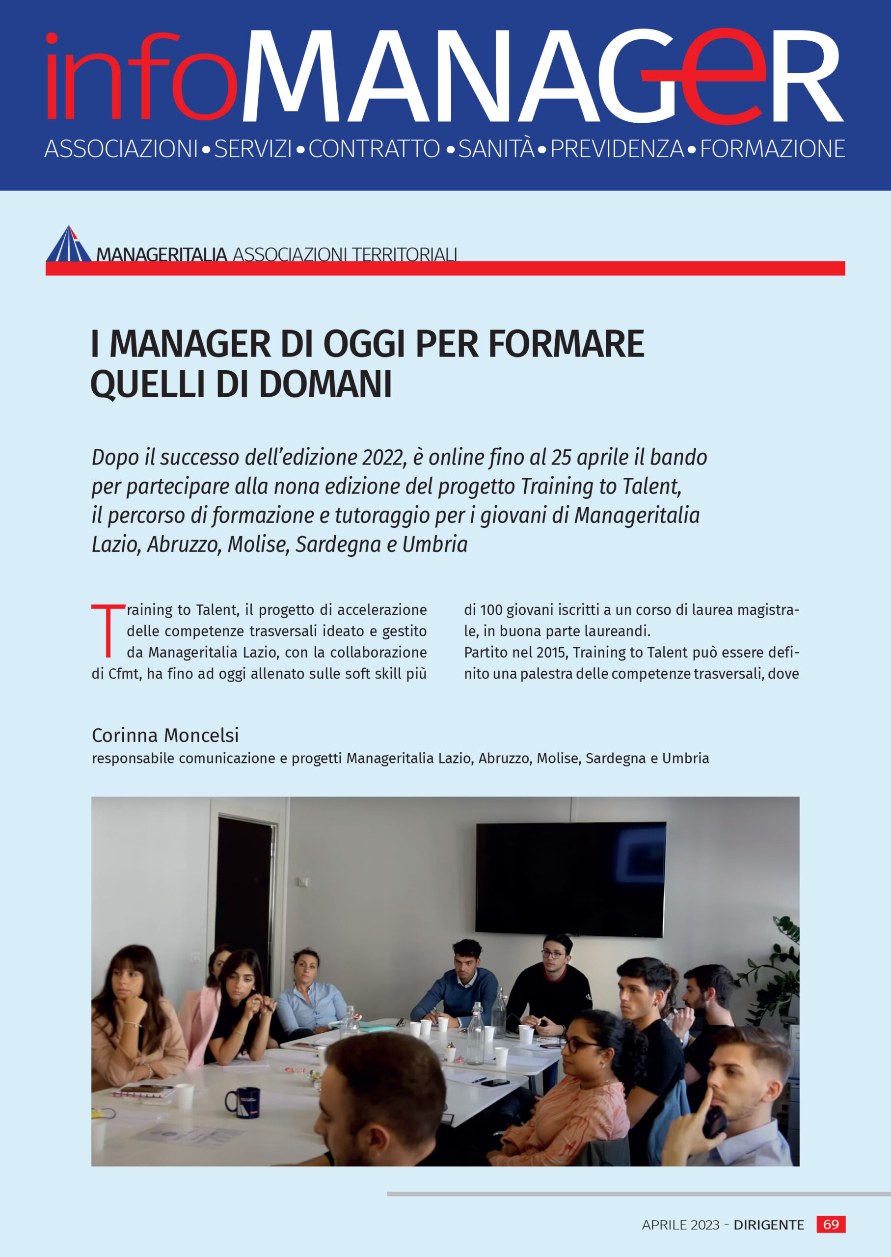 Copertina InfoManager aprile 2023