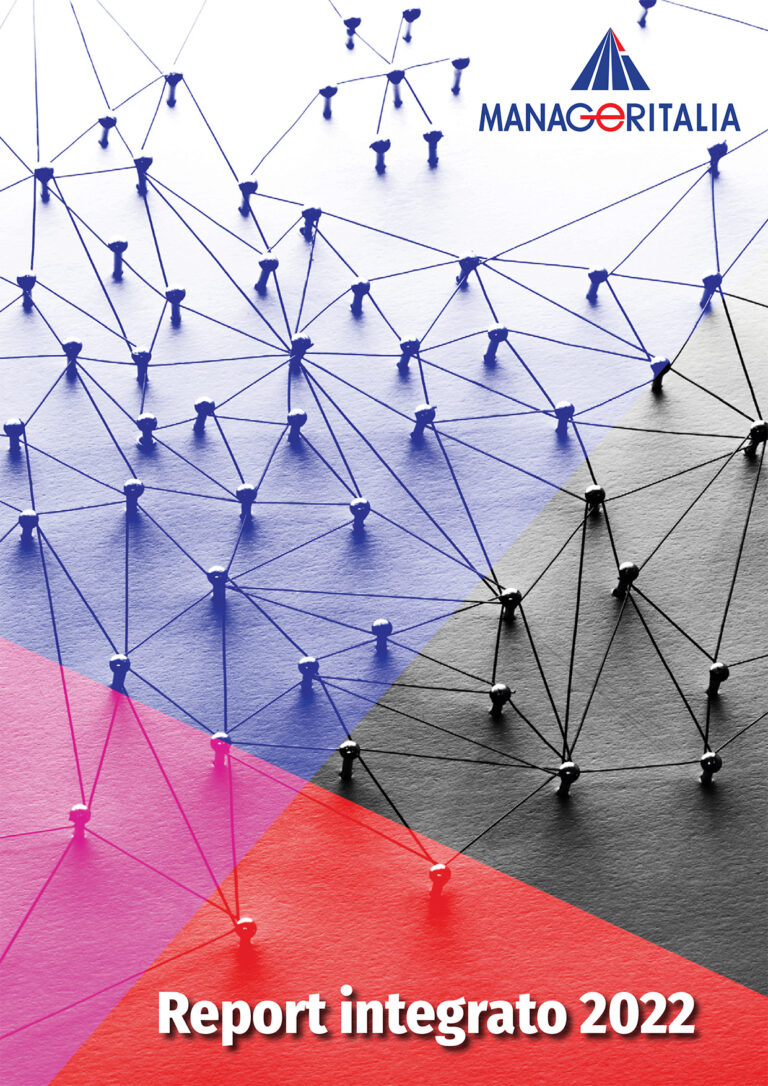 Copertina - Manageritalia Report integrato 2022