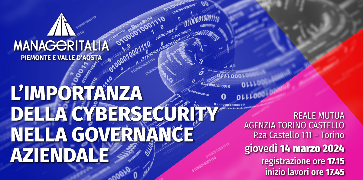 Cybersecutiry - Manageritalia Piemonte e Valle d'Aosta