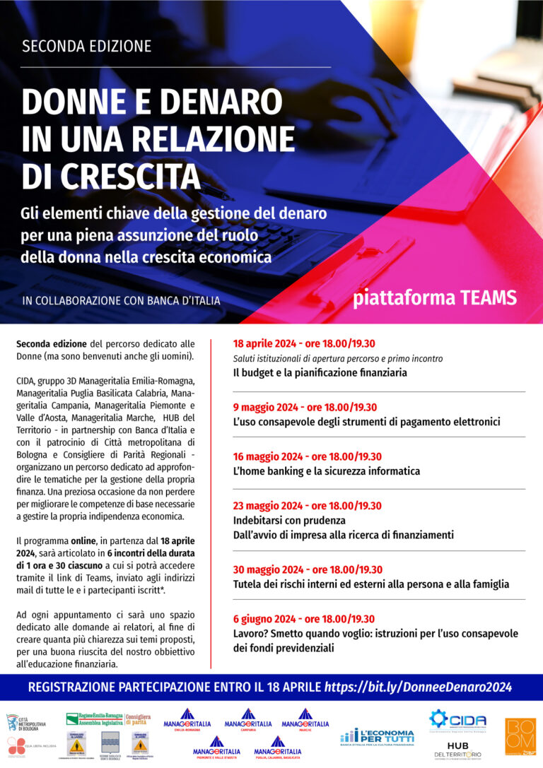 locandina Donne e Denaro