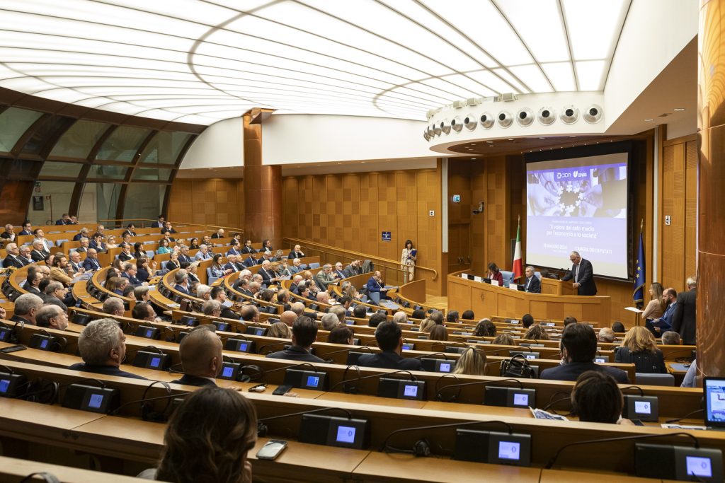 CIDA - Presentazione Rapporto CIDA-CENSIS Il valore del ceto medio per l'economia e la società (20 maggio 2024 Camera dei Deputati)