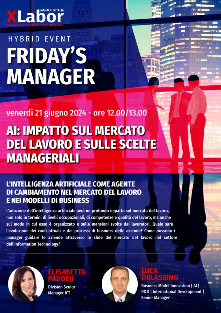 Locandina Friday's-Manager 21602024