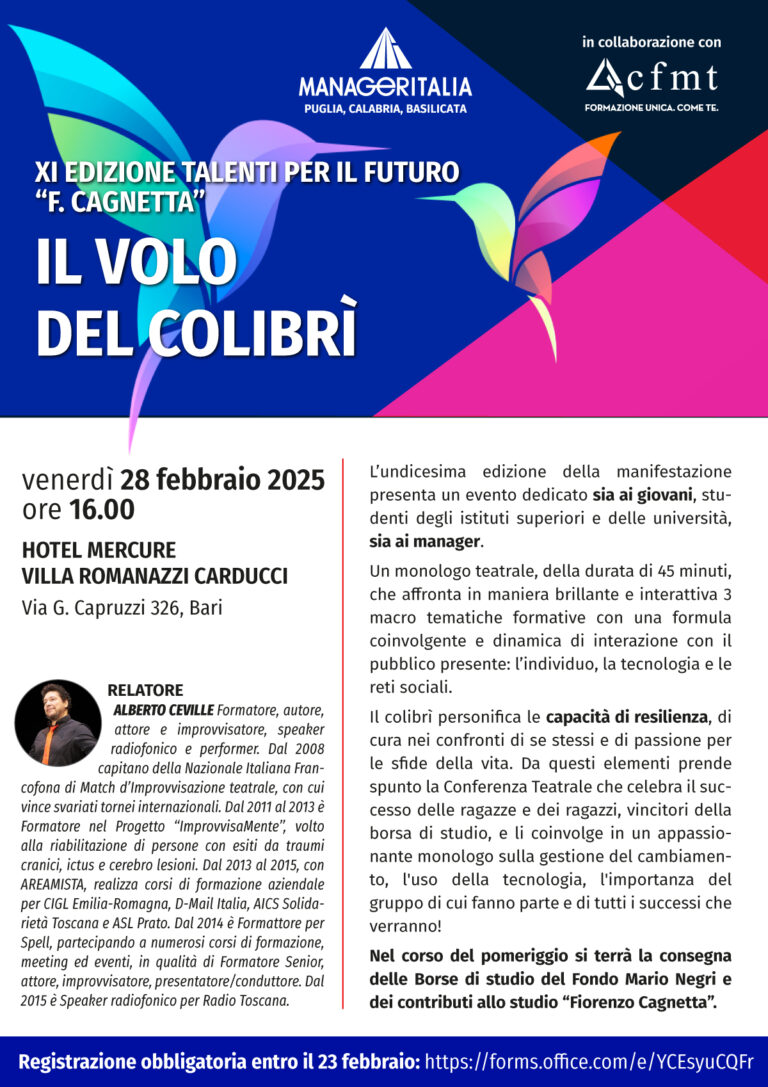 immagine con testo locandina evento borse di studio