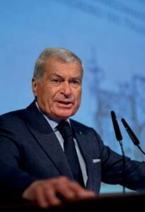 Carlo Sangalli, presidente Confcommercio