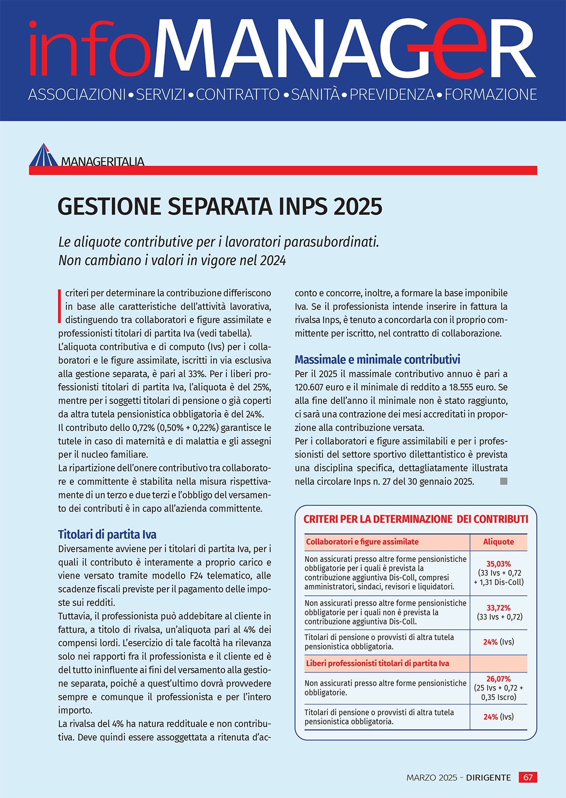 Copertina inserto InfoManager3-2025