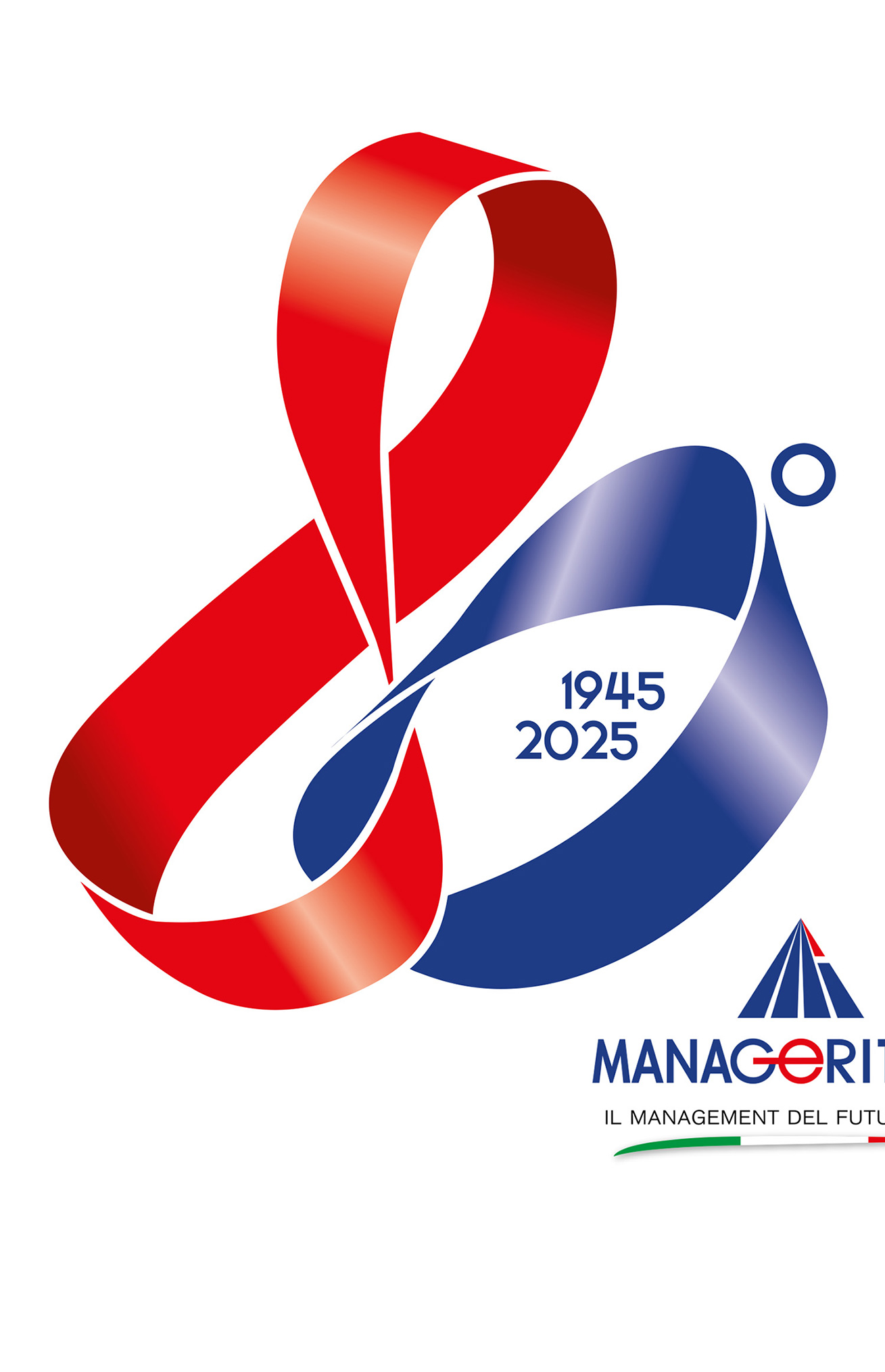 logo Manageritalia anniversario 80 anni