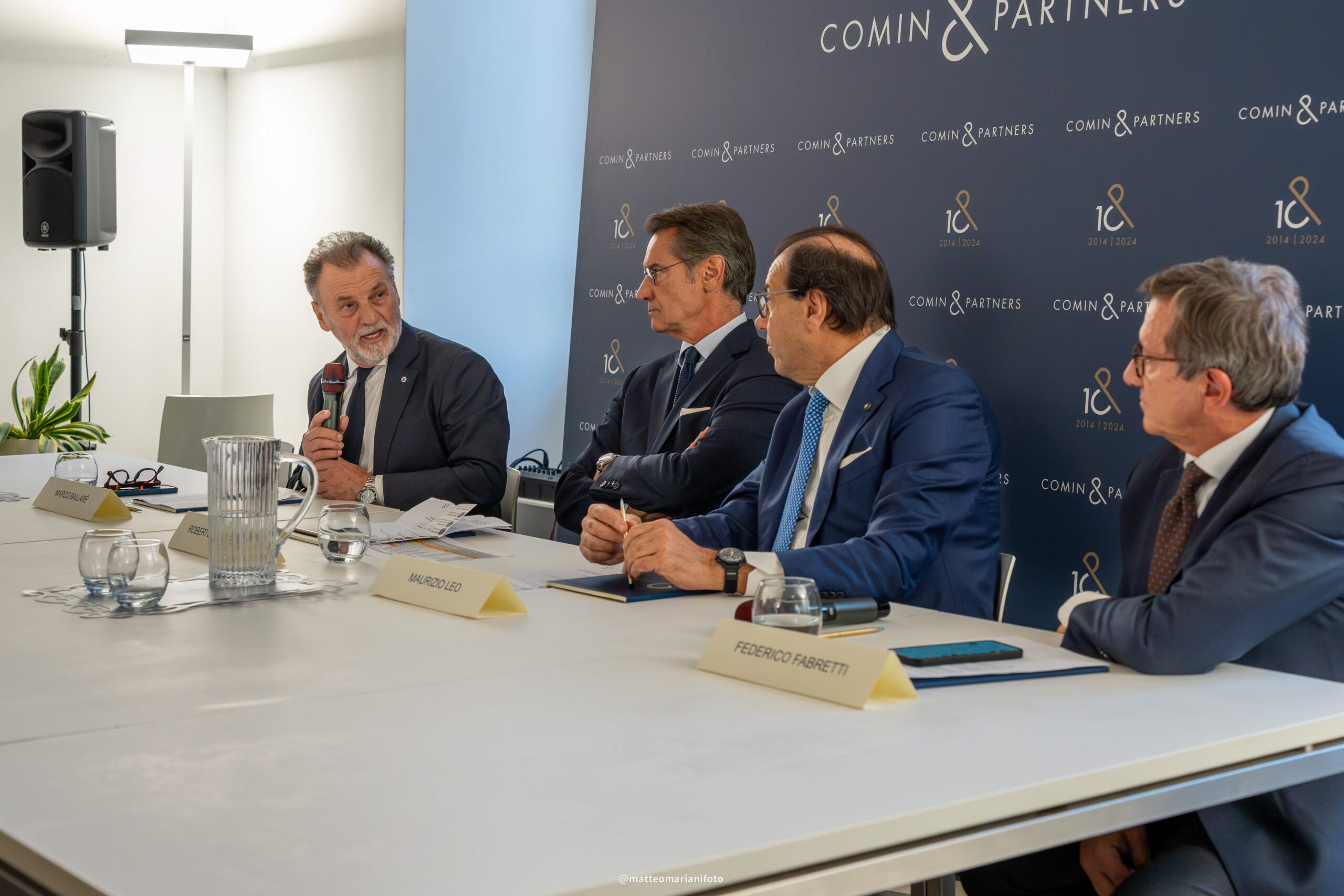 Marco Ballarè Manageritalia e viceministro economia e finanze Maurizio Leo