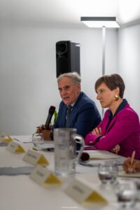 Mauro Marè, Presidente MEFOP e Monica Nolo, vicepresidente Manageritalia