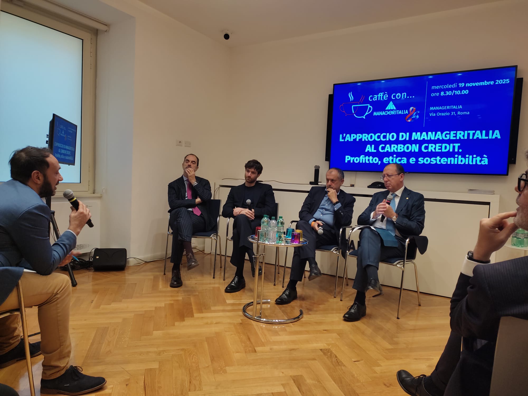 Un caffè con... L'approccio di manageritalia al carbon credit