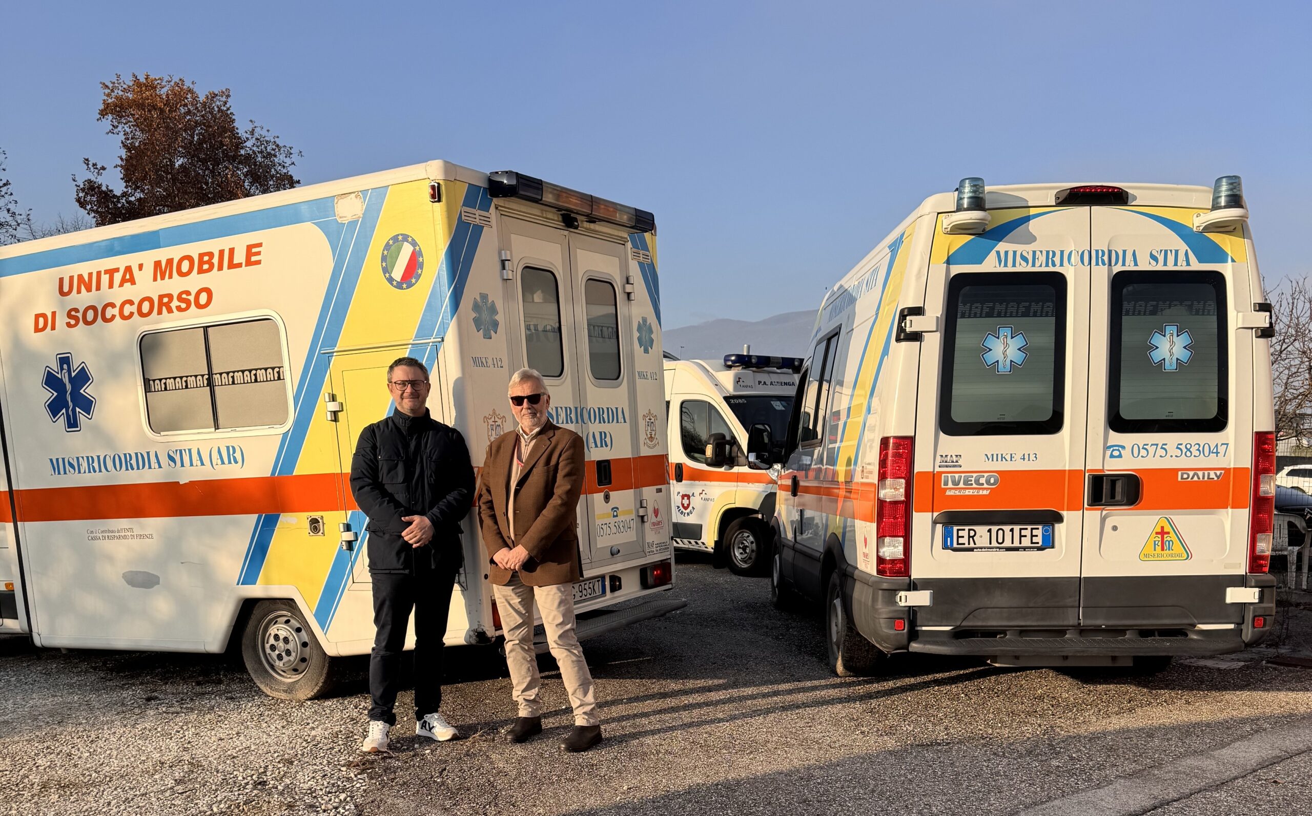 Marco Zuffanelli Edoardo Pagnini ambulanze