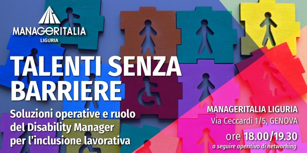 cover locandina evento talenti senza barriere