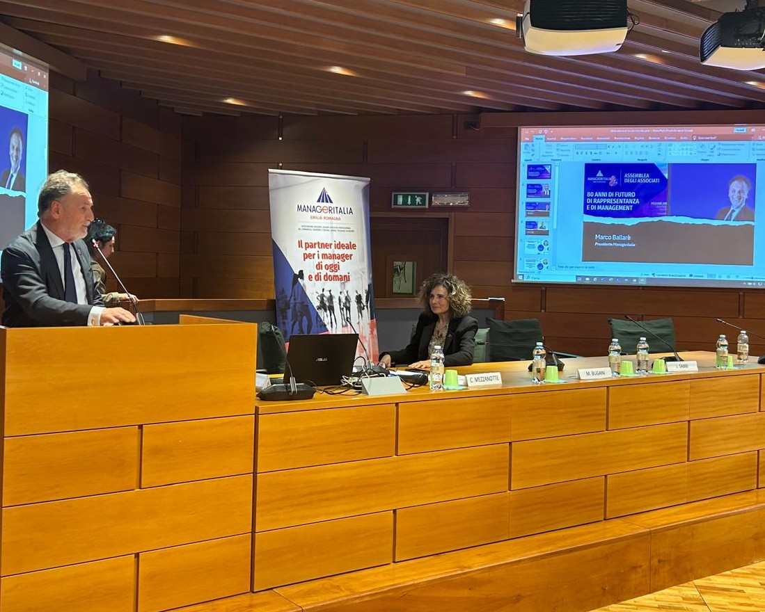 mezzanotte e ballarè a assemblea manageritalia emilia romagna