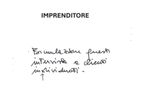 imprenditore grafologia