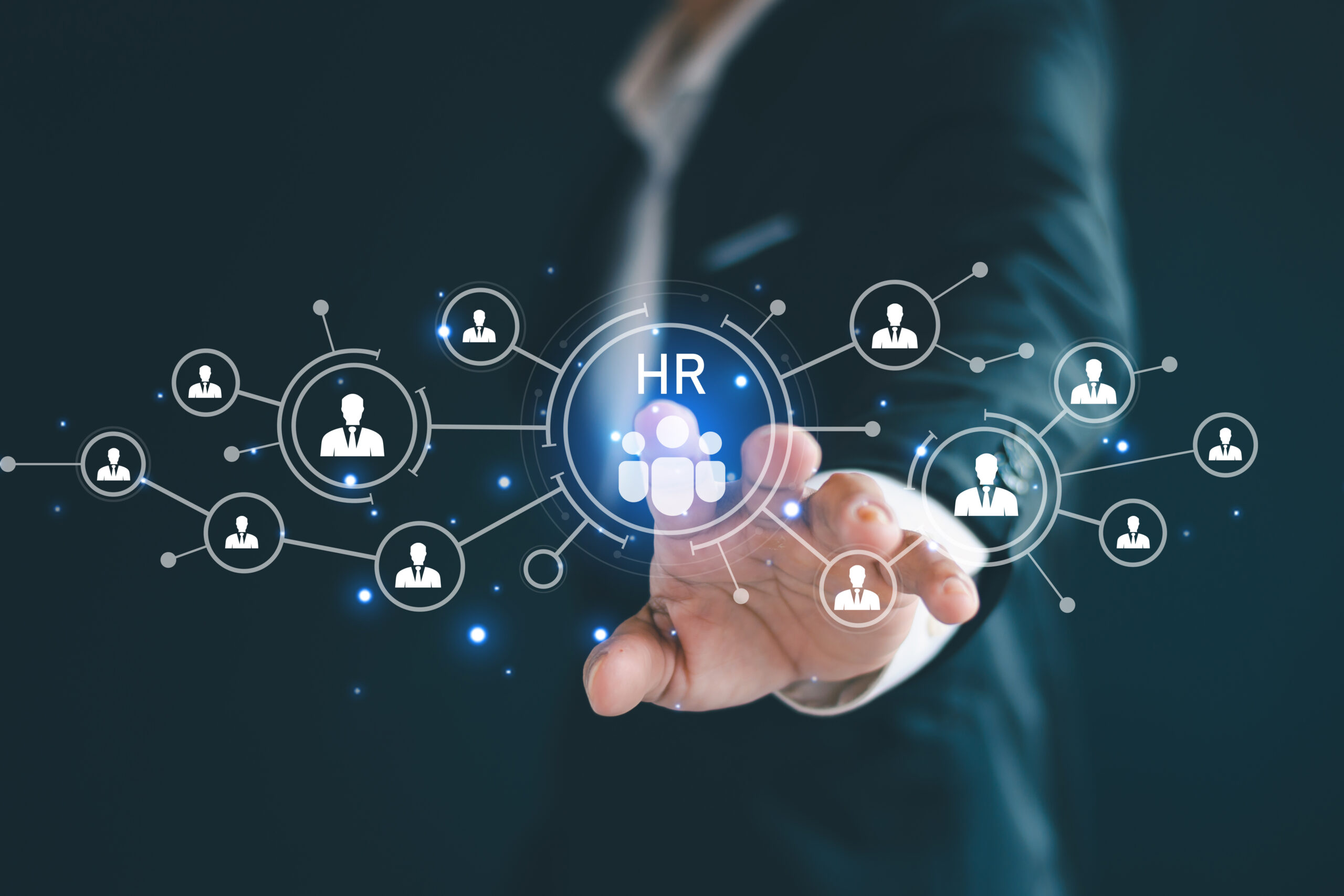 HR human resource management concept human resource manager recr