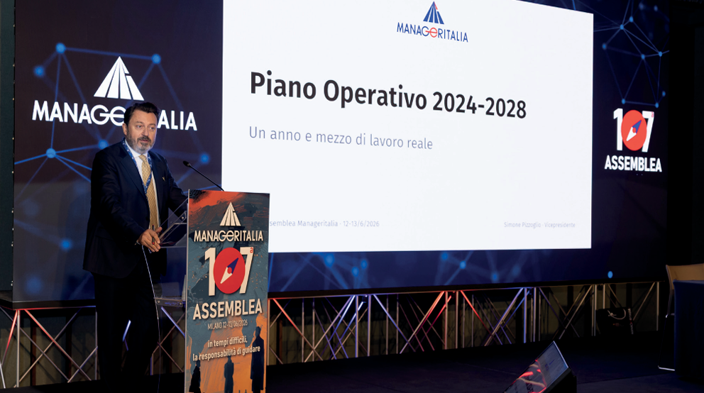 Piano operativo Manageritalia 2024-2028